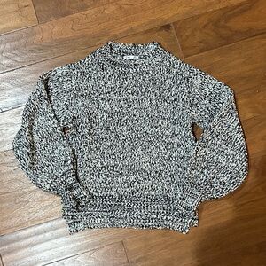 Black and White soft Sweater